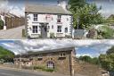 (Top) The New Golden Cup, Darwen. (Bottom) Thornton Arms in Burnley. Photo credit: Google street view