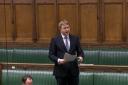 MP Mark Logan speaking in Parliament