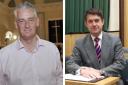 Graham Jones and Cllr Miles Parkinson are said to be 'at each other's throats'