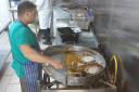 Takeaway unveils Blackburn's biggest 'kebab frying pan'