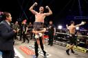 Josh Taylor celebrates his controversial win over a devastated Jack Catterall