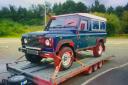 Driver was unsafely towing 4x4 along the M65