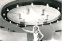 Podium dancer Wendy Lee at Blackburn's Cavendish Club in 1974