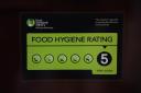 New food hygiene ratings for 21 eateries