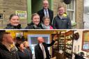 Lancashire police and crime commissioner Andrew Snowden visited Bacup Natural History Museum