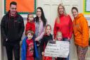 More than £500 was raised for Brabins Endowed Primary School