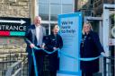 Andrew Stephenson MP officially opening Barclays Local site in Barnoldswick