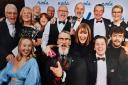 Blackburn Musical Theatre Company  members celebrate their award-winning success at the East Lancashire NODA Awards