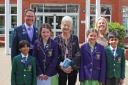 Author Jacqueline Wilson met with Westholme students