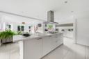 The large, light and airy kitchen and family room at Northlands Close