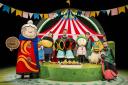 Sarah & Duck's Big Top Birthday will be coming to the Darwen Library Theatre next week