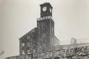 Blaze at Clock Tower Mill, Burnley, 1977