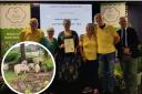 Civic Pride Rossendale won a silver gilt award at the Britain in Bloom awards - despite sheep eating plants