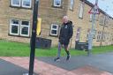 Roy Hodgson out for a walk in Rishton