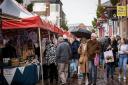 •	A previous Christmas Market in Chorley