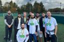Teams from Specsavers stores in Bolton, Hyde, Leigh and Burnley took part in the first Specsavers Lancashire Football Charity Tournament