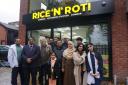 Rice 'n' Roti takes up two floors on a new building on Victoria Street in Whalley Range area