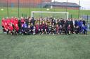 Rovers Women’s team players cheered on more than 100 girls participating in the Utilita U13 Girls Cup