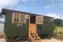 Two shepherds huts have been proposed for a site in Mitton