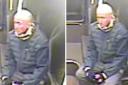 Police would like to speak to this man about a sexual assault against a child on a bus in Blackpool