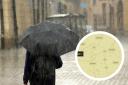 Blackburn and the rest of East Lancashire has been issued with a yellow weather warning for rain