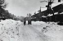 Revidge Road in Blackburn during the severe winter of 1947