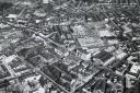 Accrington from the air, 1972
