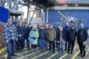 Blackburn Rovers Community Trust’s Remember the Rovers group completed a 3km walk around Ewood Park