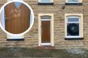A property in Padiham has been targeted in a “racially motivated attack” causing thousands of pounds worth of damage
