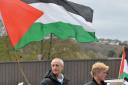 Latest Palestine protest held outside Bradford district firm
