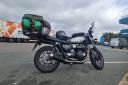 Picture of the 2019 Triumph Street motorbike reported stolen from the driveway of a property on Sudworth Road, New Brighton in the early hours of Tuesday morning (April 23)
