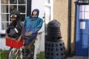 The Wray Scarecrow Festival sees sculptures installed throughout the village (John Gordon/PA)