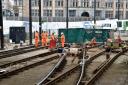 Workers fixed the rail on Bank Holiday Monday and in to the early hours of Tuesday