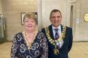 Cllr Neil Maher and wife Linda