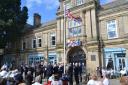 Blackburn and Darwen Band host the second march and hymn tune contest in Darwen town centre..