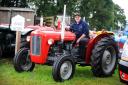 Chipping Show 2017.On a 1963 Massey Fergurson tractor is Paul Whitehead.