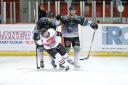 Match action from Blackburn Hawks ' defeat to Hull Pirates