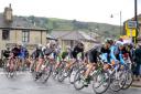 PUT YOUR FOOT DOWN: Tour of Britain riders speed through Waterfoot
