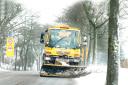 MOVING Gritters out on the road
