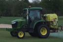 The tractor which has been stolen from Whalley Golf Club