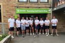 The team at Towneley ahead of their gruelling 72 hole challenge...
