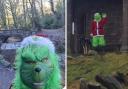 The Grinch and his dog have been spotted in Darwen