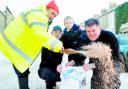 Building firm donates salt to help Guide villagers