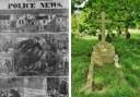 The shared grave of Emily Holland and her parents in Blackburn Old Cemetery 2020 PIC: Chris Dunn