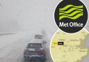The Met Office has several warnings in place for snow this week as Storm Darcy batters the UK. The storm is being dubbed 'Beast from the East 2'