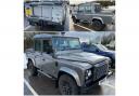 Stolen: The Land Rover was taken from a home in Grindleton