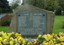 The headstone at Burnley Cemetary remembering the 19 men who were killed in the Hapton Valley Colliery explosion