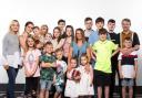 The Radfords, from Morecombe, have 22 children and 11 grandchildren, with another on the way (PA)