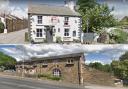 (Top) The New Golden Cup, Darwen. (Bottom) Thornton Arms in Burnley. Photo credit: Google street view