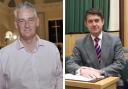 Graham Jones and Cllr Miles Parkinson are said to be 'at each other's throats'